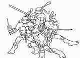 Coloring Pages Turtles Ninja Teenage Mutant Printable Popular Preschool sketch template
