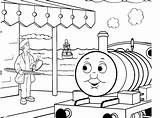 Thomas Train Coloring Percy Pages Tank Engine Drawing Christmas Terrific Friends Getdrawings Getcolorings sketch template