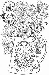 Coloring Pages Dover Flower Publications Book Doverpublications Para Flores Welcome Colorir Bliss Flowers Printable Desenhos Adult Adultos Books Calm Passport sketch template