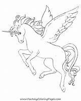Coloring Pages Creatures Mythological Getdrawings Mythical sketch template
