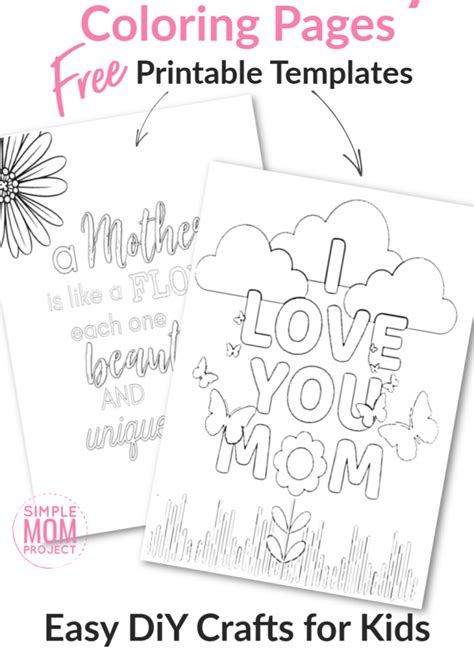 mom coloring pages  kids