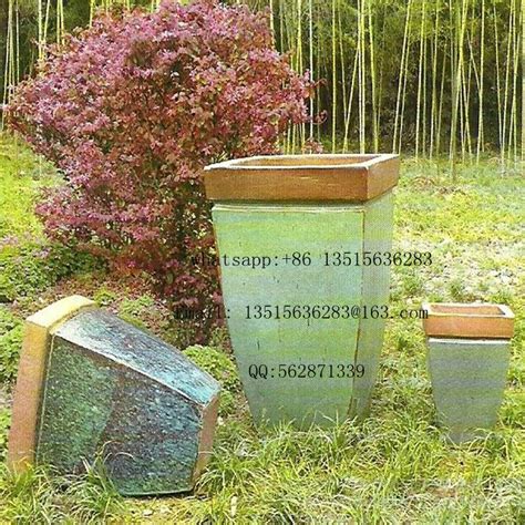 Hot Sale Outdoor Glazed Ceramic Garden Planter Plant Flower Pot