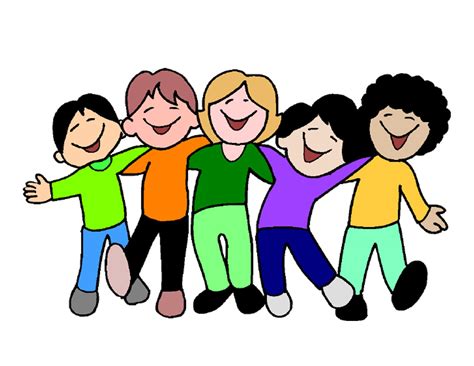 cartoon friends clipart   cliparts  images  clipground