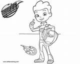 Blaze Aj Machines Monster Coloring Pages Printable Kids Adults sketch template