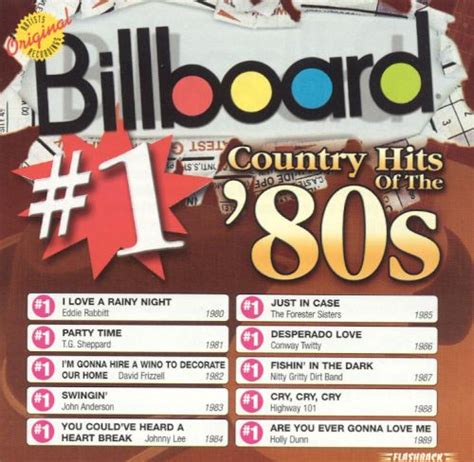 billboard 1 country hits of the 80 s various artists