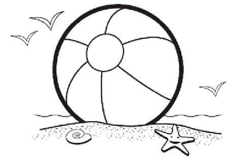 beach ball coloring pages   beach ball coloring pages