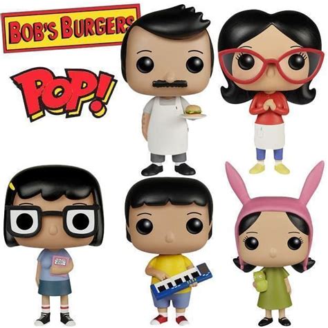Bonecos Pop Animacao Bobs Burguers 01 Bobs Burgers Bob S Burgers