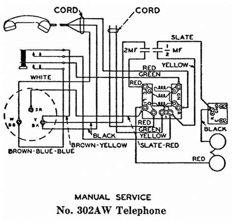 rotary dial phone wiring diagram wiring digital  schematic