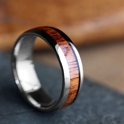classic  original wood ring mm width wooden wedding bands wooden wedding ring