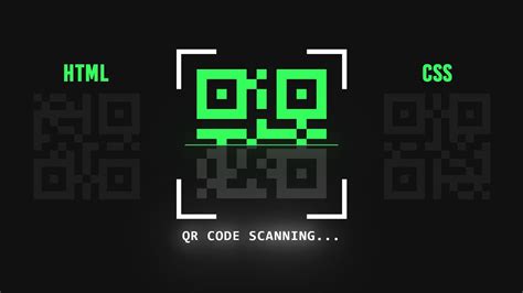 css qr code scanner animation effects html css atonlinetutorialsyt youtube