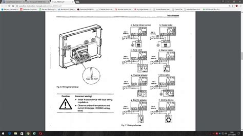 honeywell rthwf wiring diagram