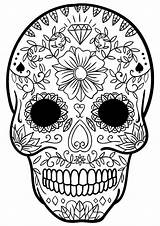 Mindfulness Calaveras Skulls Calavera Colorear Kleurplaat Doodskop Mexicanas Kleurplaten Colorear24 Onlinecoloringpages sketch template