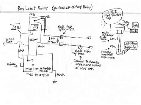 hei distributor plug wiring diagram