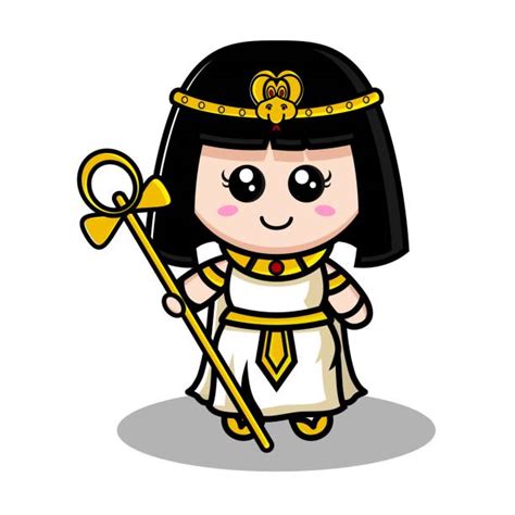 Cartoon Of A Egyptian Queen Illustrations Royalty Free