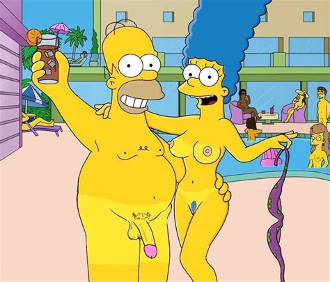 lisa and marge simpson nude
