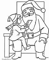 Craciun Colorat Weihnachtsmann Lap Babbo Pooh Mos Ascolta Lettera Desene Planse sketch template