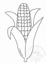 Corn Pages Rainbow Coloringpage Stalk Getdrawings Tuttodisegni sketch template