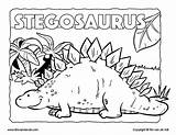 Coloring Stegosaurus Pages Dinosaur Printable Printables Kids Colouring Dino Sheets Tim Preschool Boys Timvandevall Choose Board Print Facts Navigation Post sketch template