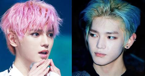 12 Photos To Prove Nct S Taeyong Is Running Out Of Colors