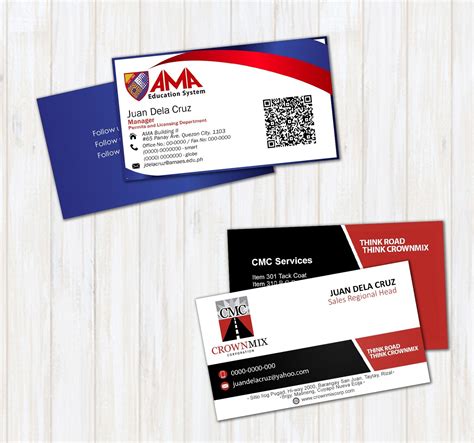 calling cards  sided print