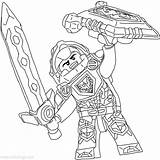 Knights Nexo Shields sketch template