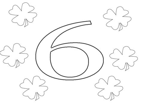 number  coloring pages  preschoolers printable coloring pages