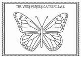 Hungry Caterpillar Very Butterfly Resources Colouring Plan English Pdf Tes Worksheet sketch template