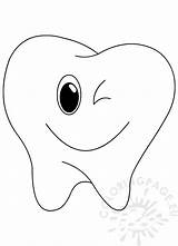 Tooth Teeth Coloringpage sketch template