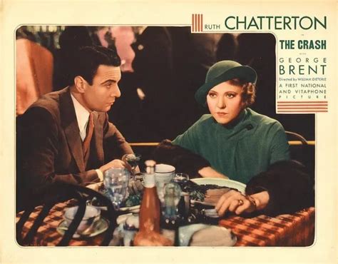 Rare 16mm Feature The Crash Ruth Chatterton George Brent Pre Code