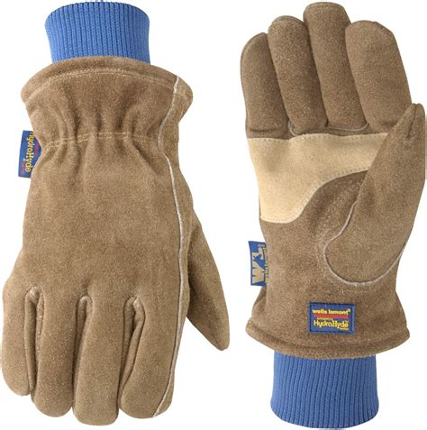 mens lined hydrahyde winter leather work gloves extra large wells
