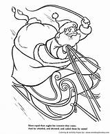 Christmas Coloring Nicholas St Visit Honkingdonkey Pages Night Before Twas Printable sketch template