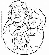 Color Family Coloring sketch template