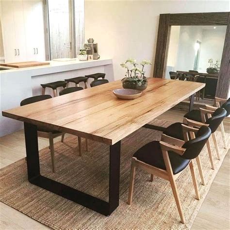 elegant modern dining table design ideas homyhomee timber dining table dining room table