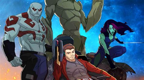 guardians of the galaxy cartoon picks up where movie stopped the mary sue