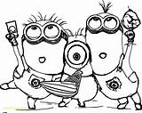 Minion Coloring Kevin Pages Color Minions Print Printable Getcolorings Colorin Sheet sketch template