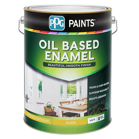 ppg paints white gloss oil based enamel paint bunnings  zealand