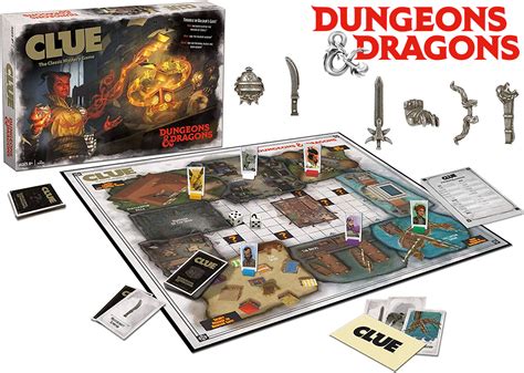 jogo de tabuleiro clue dungeons dragons blog de brinquedo