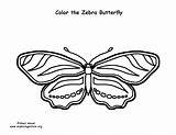 Zebra Butterfly Coloring Sponsors Wonderful Support Please sketch template