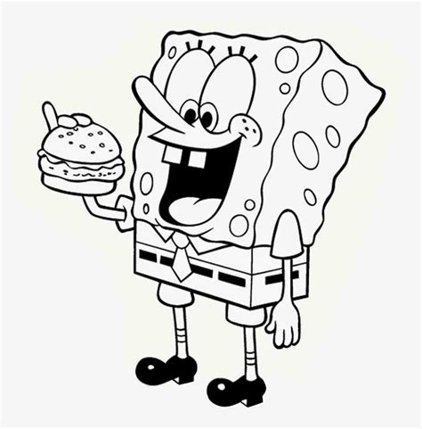 spongebob printable coloring pages