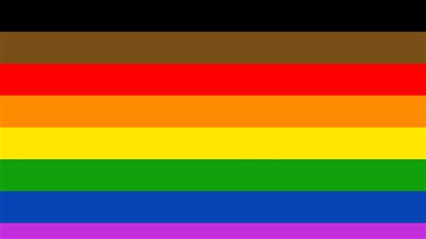 philadelphias  inclusive gay pride flag  making gay white men