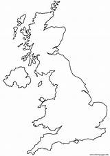 Cartina Unito Regno Brytania Wielka Isles Bretagna Kleurplaten Verenigd Koninkrijk Nations Mappa Supercoloring Regions Printen Europa Stampabili Pagine Gratuitamente Kolorowanka sketch template