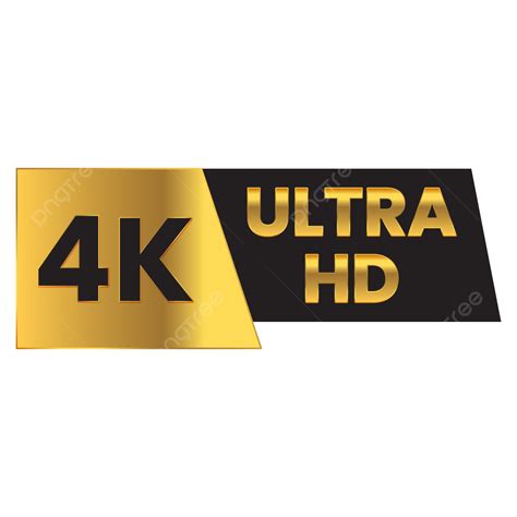 4k Ultra Vector Design Images 4k Ultra Hd Banner Png Image 4k Hdr Png