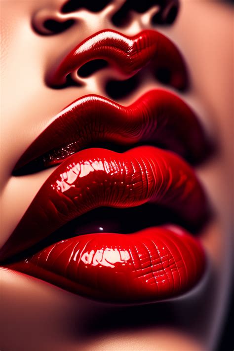 lexica lovely lips dripping extremly realistic 4k photography