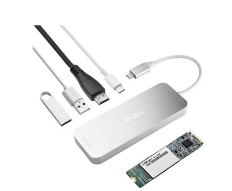 minix laptop dockingstation voor macbook air en macbook pro  gb voor  bij conrad