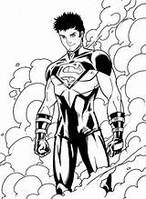 Superboy Jamiefayx sketch template