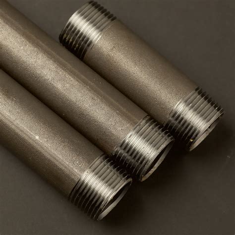 mm     threaded black steel pipe set lengths