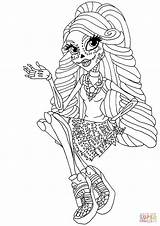 Coloring Pages Cool Skelita Monster High Printable Calaveras Skull Drawing Sheets sketch template