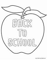 Back School Coloring Pages Printable Color Welcome Getcolorings Print sketch template