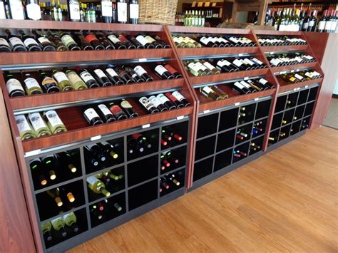 wine rack display from handy store fixtures wine display