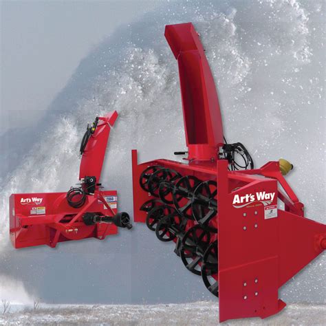 arts  rear mounted snow blowers built  handle  mother nature